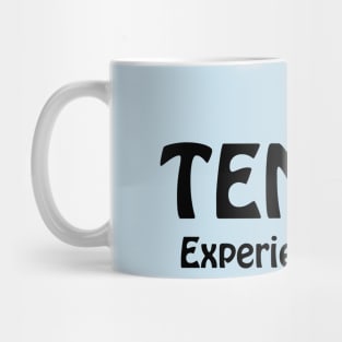 Tennis Racket Experience Love Mug